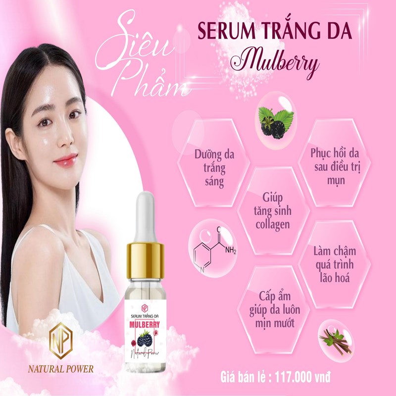 serum trắng da